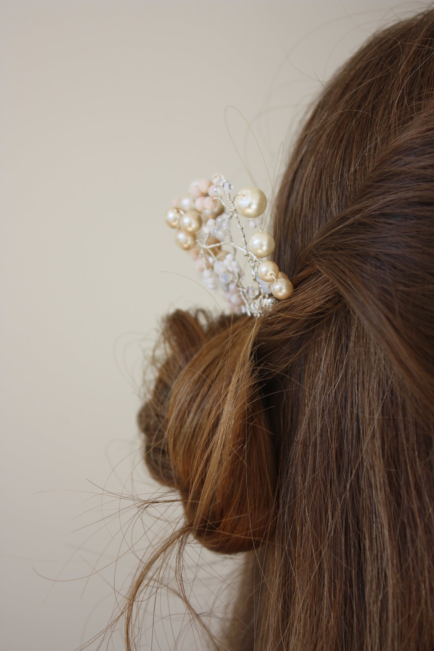 one of a kind blossom hair comb