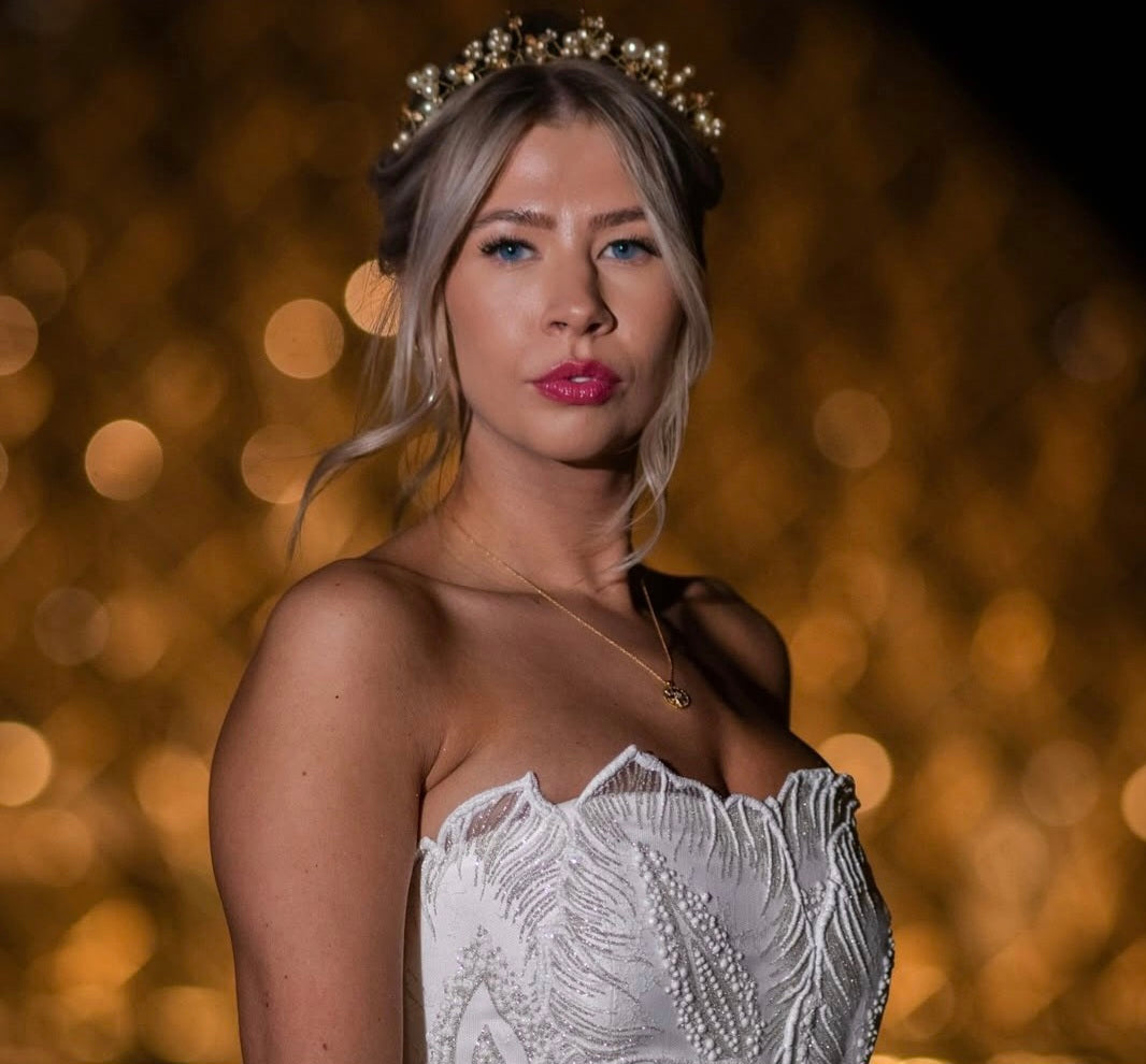 one of a kind vintage style tiara