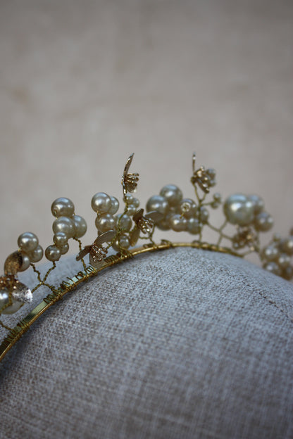 one of a kind vintage style tiara