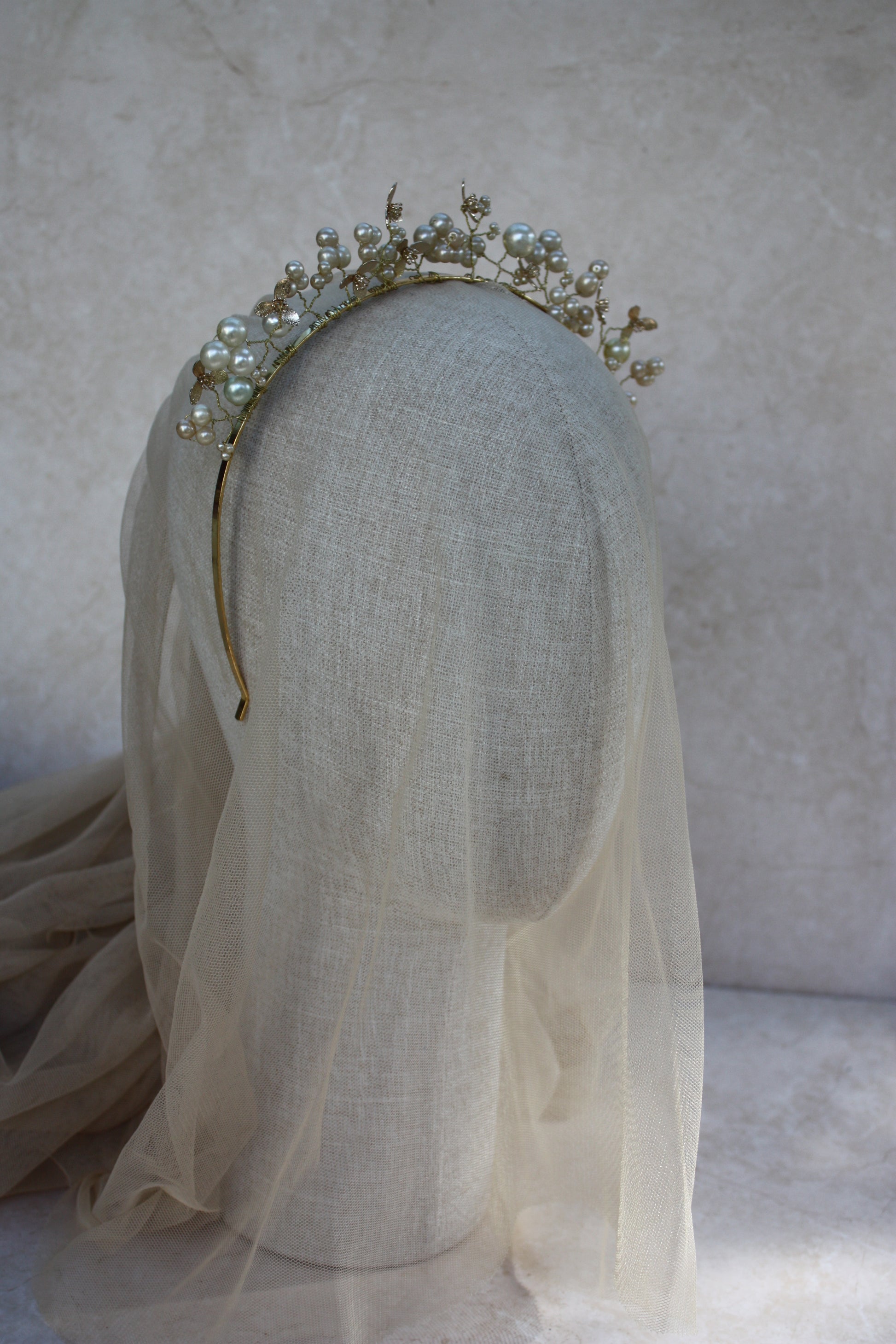 one of a kind vintage style tiara