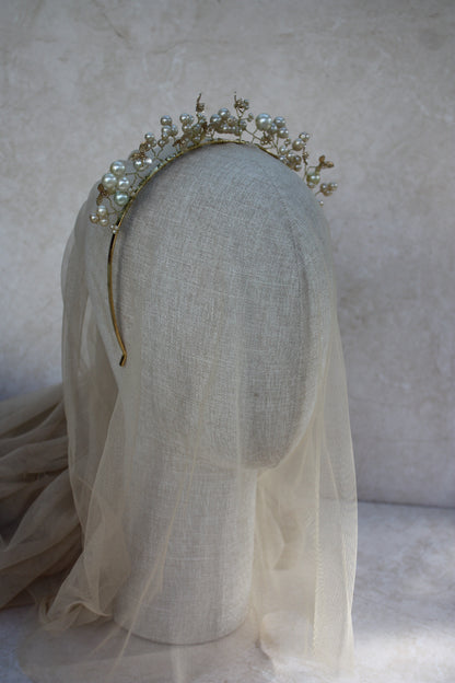 one of a kind vintage style tiara